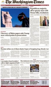 The Washington Times 01.17 2023