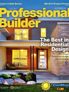 Professional Builder - January 2014