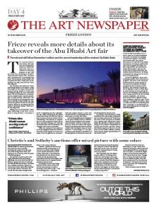 The Art Newspaper - Frieze London Edition 4 2025