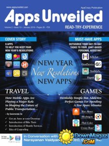 Apps Unveiled IN - January 2016