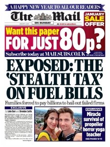 The Mail on Sunday - 1.01.2023