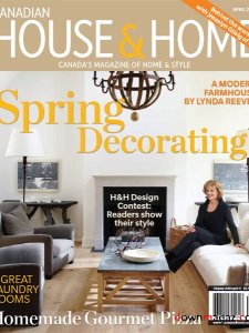 Canadian House and Home Magazine April 2010