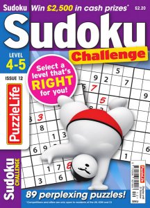 PuzzleLife Sudoku Challenge - Is. 12 2019