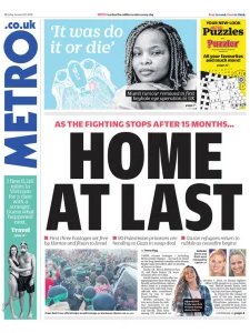 Metro UK - 20.01.2025