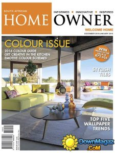 South African Home Owner - December-January 2016