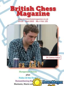 British Chess - April 2015