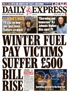 The Daily Express  - 1.01.2025