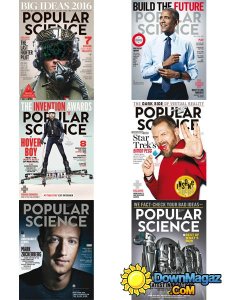 Popular Science USA - Full Year 2016