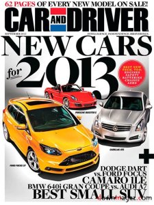 Car and Driver - September 2012