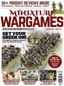 Miniature Wargames - 08.2018