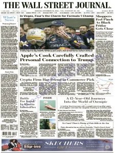 The Wall Street Journal - 11.25.2024