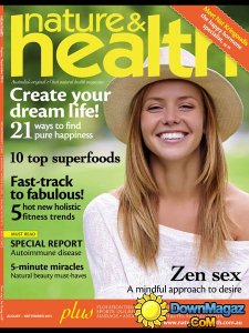 Nature & Health Australia - August-September 2015