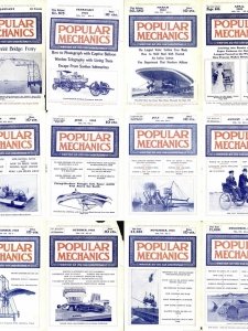 Popular Mechanics USA - 1905 Full Year