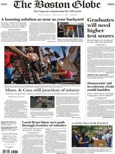 The Boston Globe - 08.16 2022