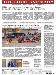 The Globe and Mail - 11.27.2024