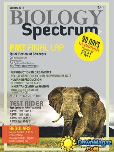 Spectrum Biology - January 2015