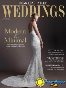 Hong Kong Tatler Weddings - August 2016