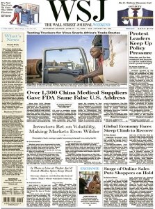 The Wall Street Journal - 13.06.2020