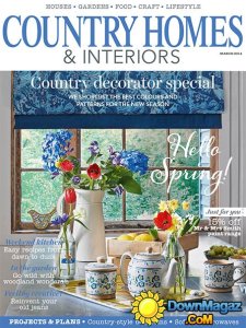 Country Homes & Interiors - March 2014