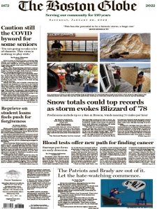 The Boston Globe - 01.29.2022