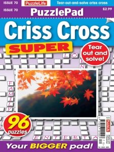 PuzzleLife PuzzlePad Criss Cross Super - Is. 70 2023