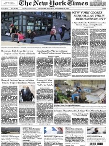 The New York Times 11.19.2020