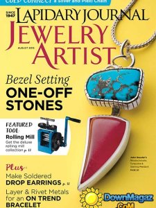 Lapidary Journal Jewelry Artist - August 2016