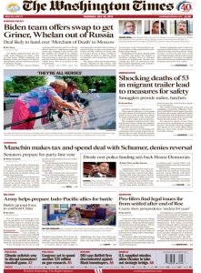 The Washington Times 07.28 2022