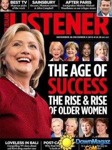 New Zealand Listener - 28 November 2015