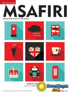 MSAFIRI Kenya Airways Inflight - March 2015