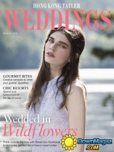 Hong Kong Tatler Wedding - August 2015