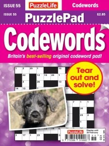 PuzzleLife PuzzlePad Codewords - Is. 55 2021