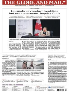 The Globe and Mail - 01.29.2025
