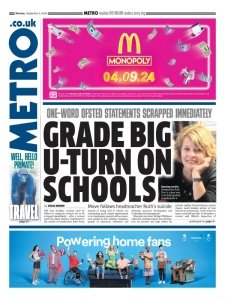 Metro UK - 2.09.2024