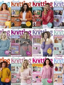 Simply Knitting - 2021 Full Year Issues Collection