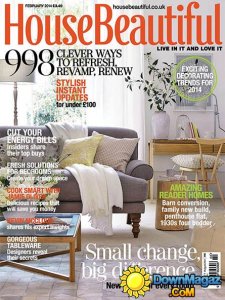 House Beautiful UK - February 2014