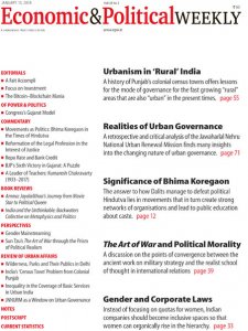 Economic & Political Weekly - 15.01.2018