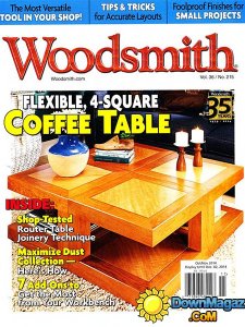 Woodsmith #215 - October/November 2014