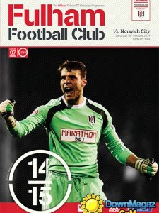 Fulham FC - Fulham vs Norwich City - 18 October 2014