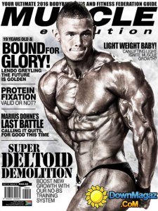 Muscle Evolution - March-April 2016