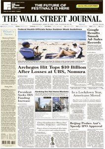 The Wall Street Journal 04.28.2021