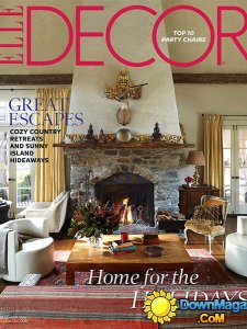 ELLE Decor USA - December 2014