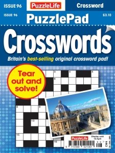 PuzzleLife PuzzlePad Crosswords - Is. 96 2024