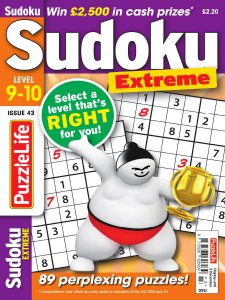 PuzzleLife Sudoku Extreme - Is. 43 2019