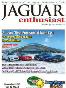 Jaguar Enthusiast - 12.2016