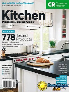 Consumer Reports Kitchen Planning and Buying Guide - 01.2017