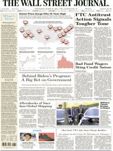 The Wall Street Journal - 03.31.2021