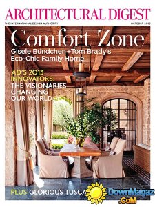 Architectural Digest - October 2013