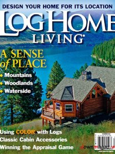 Log Home Living Magazine November/December 2012