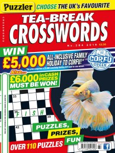 Puzzler Tea-Break Crosswords - No. 284 2019